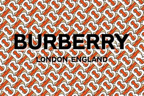 burberry logo colors.